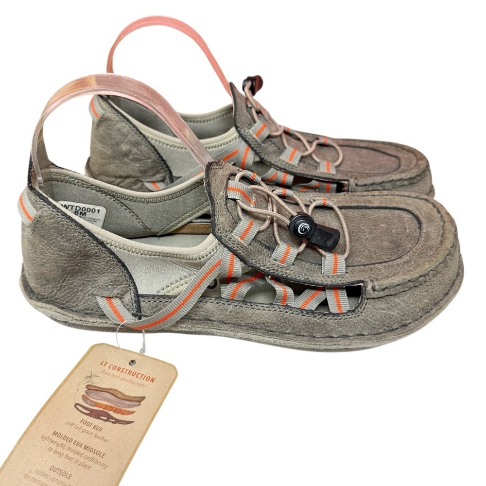 NWT Tamarindo Men’s Taupe Excursion Luxe Tech Construction Outdoor Shoes Sz 8 - Picture 4 of 10